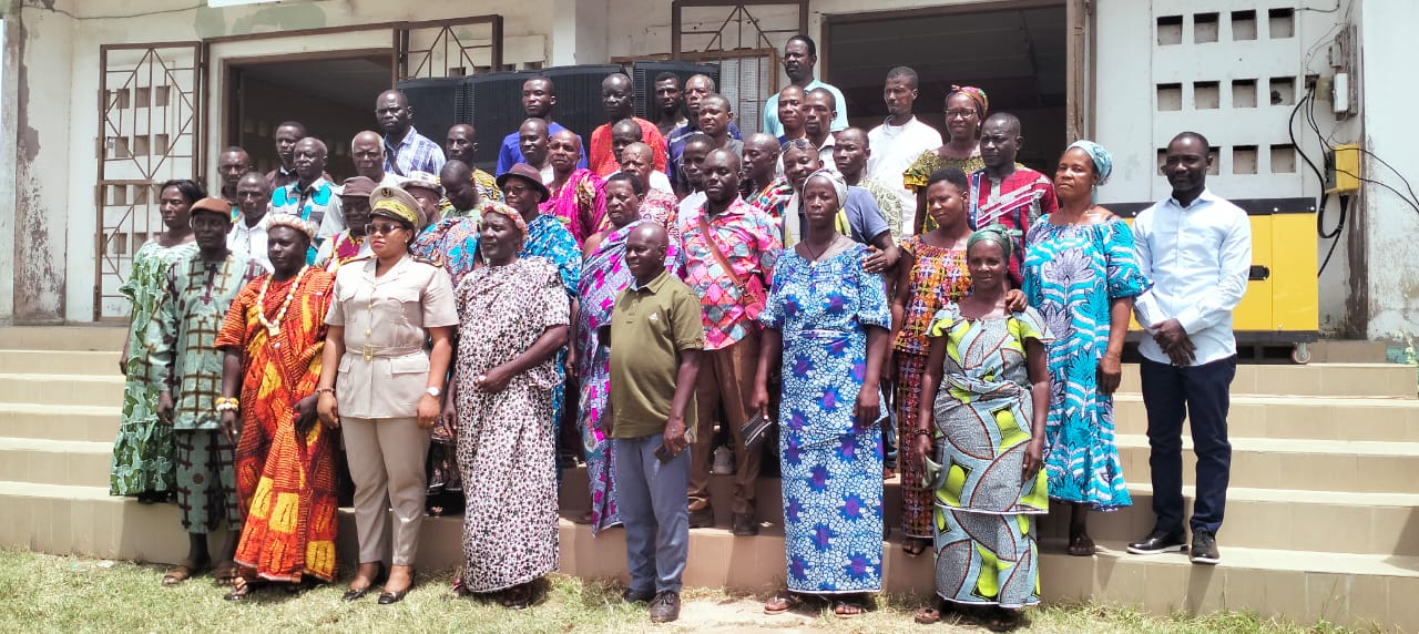 Foncier rural : les populations d’Etuéboué sensibilisées au programme PRESFOR