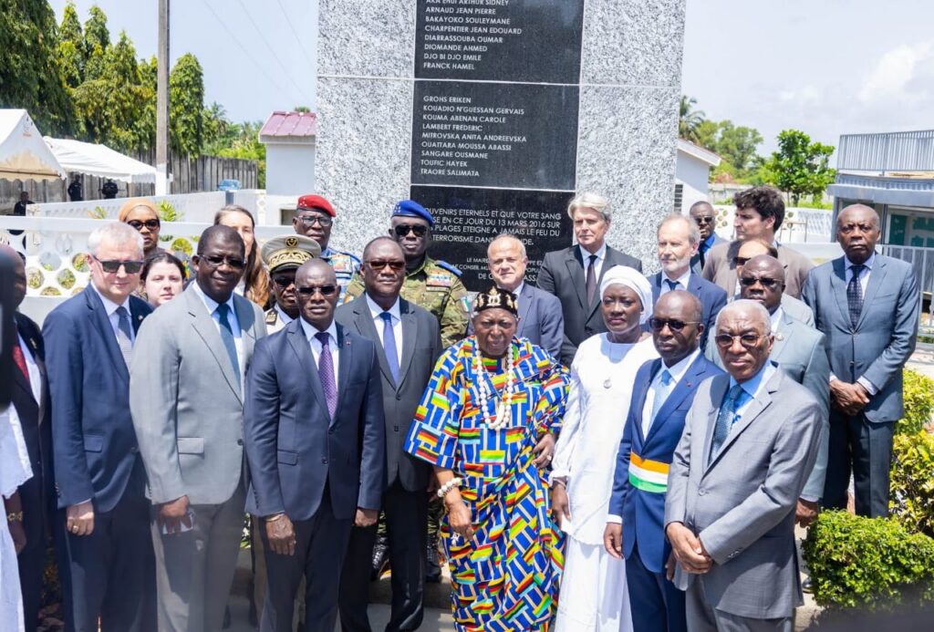 Grand-Bassam : la nation se souvient, dix ans après l’attentat du 13 mars 2016