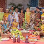 La distribution de vivres aux communautés chrétienne et musulmane se poursuit dans les quartiers