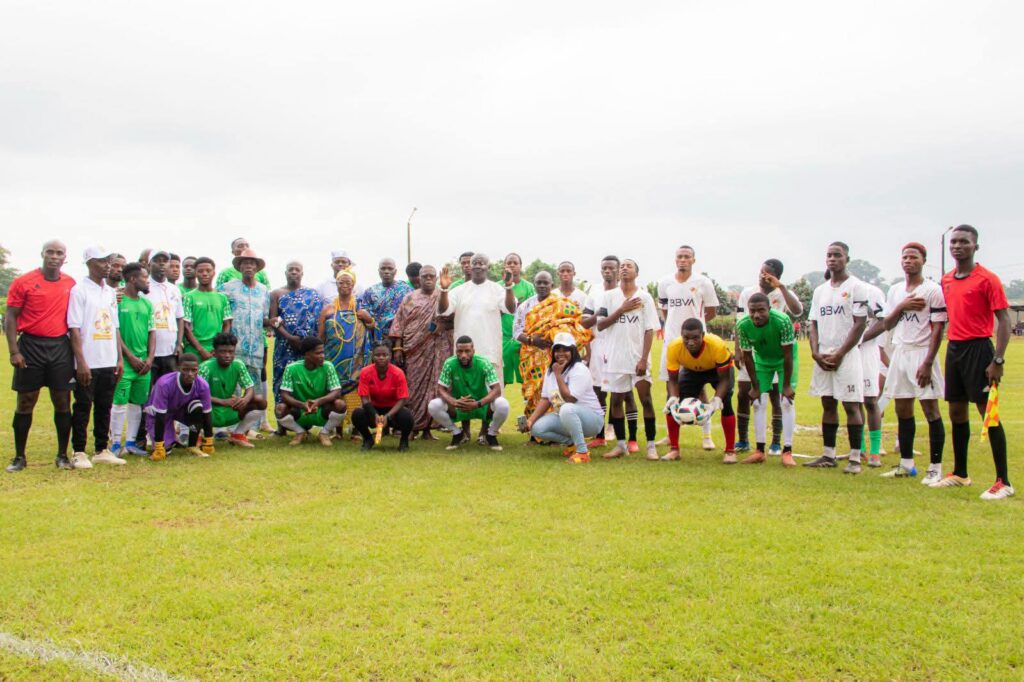 Krindjabo : la 5ᵉ édition du Tournoi de la Cohésion Sociale s'ouvre par une victoire de FC Eboro