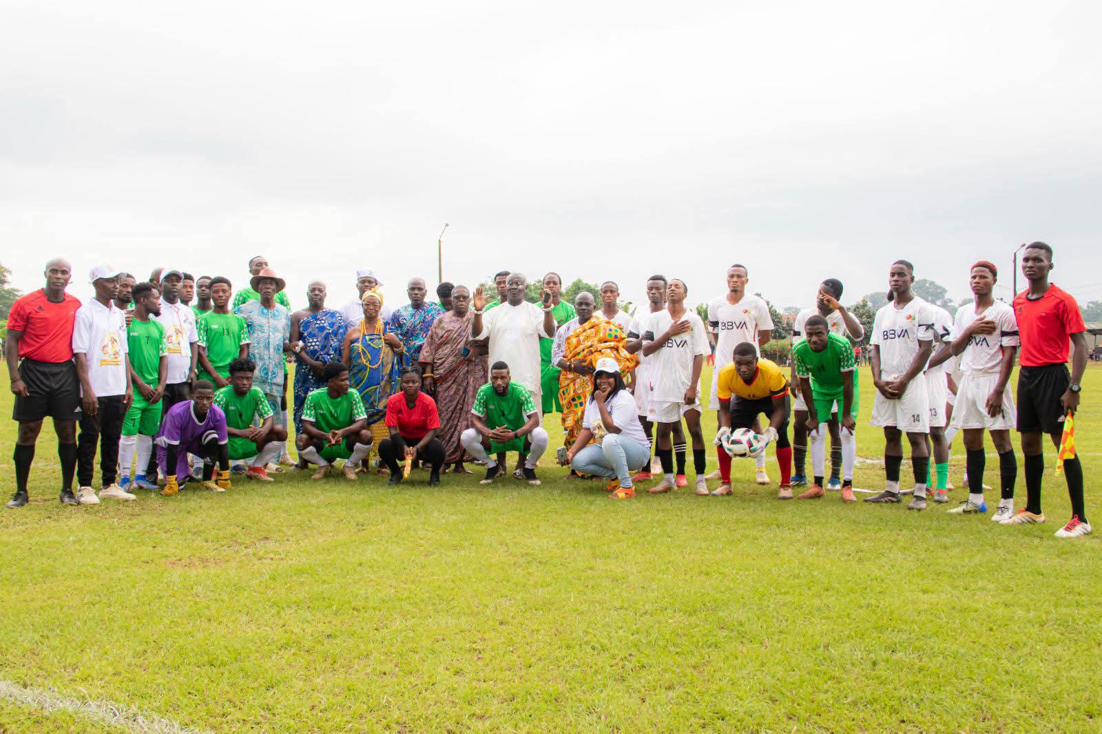 Krindjabo : la 5ᵉ édition du Tournoi de la Cohésion Sociale s'ouvre par une victoire de FC Eboro